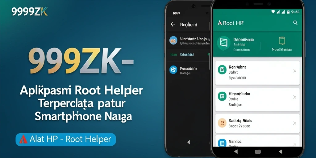 Tampilan antarmuka aplikasi 999ZK yang sederhana dan mudah digunakan.
