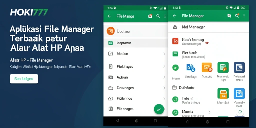 Antarmuka HOKI777 yang sederhana dan fungsional untuk pengelolaan file.