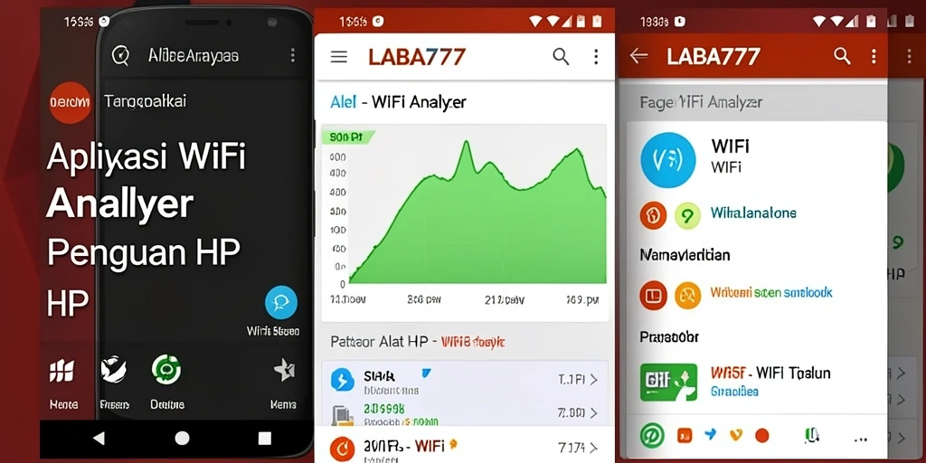 Tampilan antarmuka LABA777 yang informatif untuk analisis jaringan WiFi.